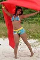 Komal Jha Hot Beach Photos
